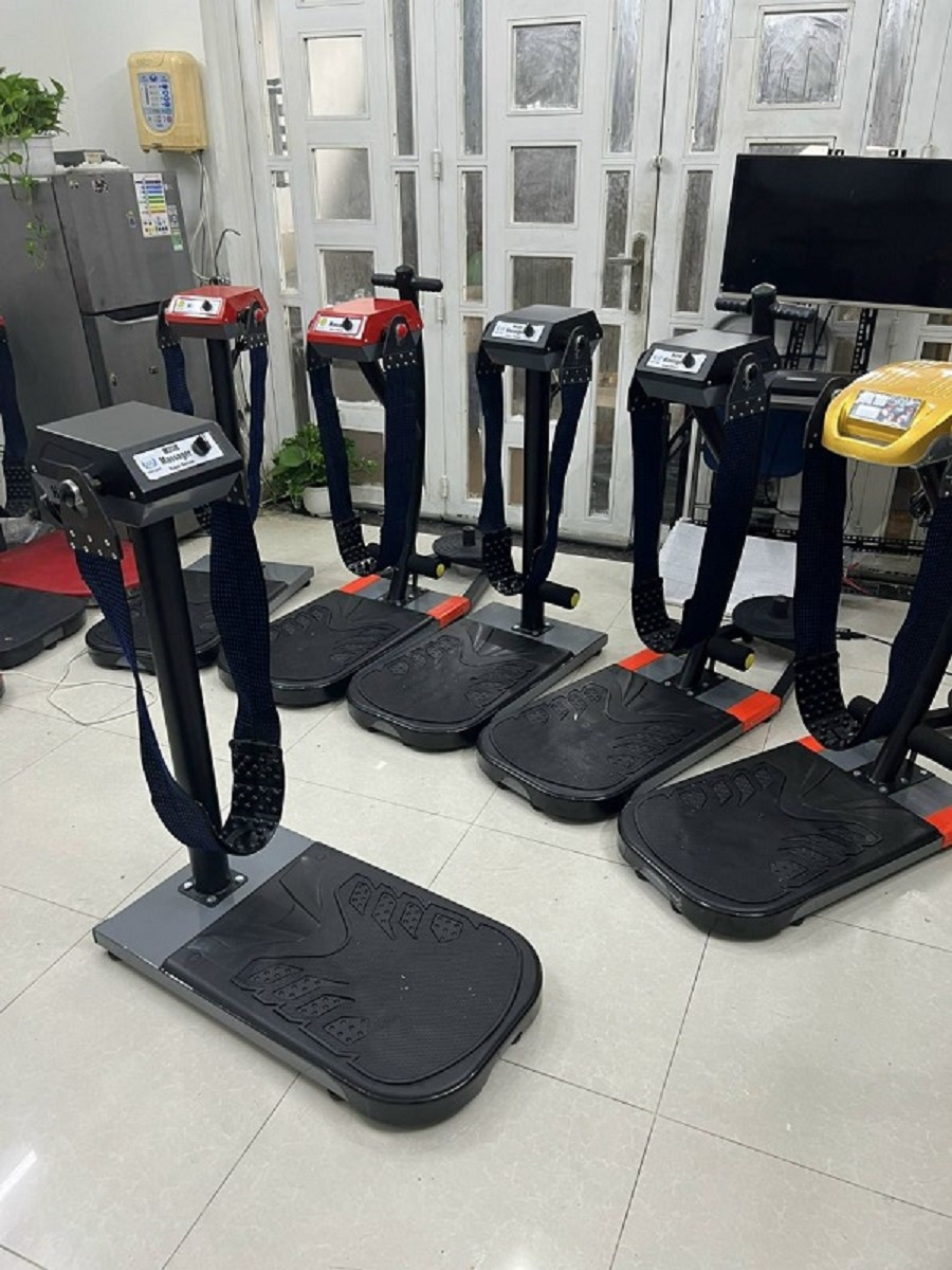 Máy rung giảm cân M350new ĐẦU ĐEN