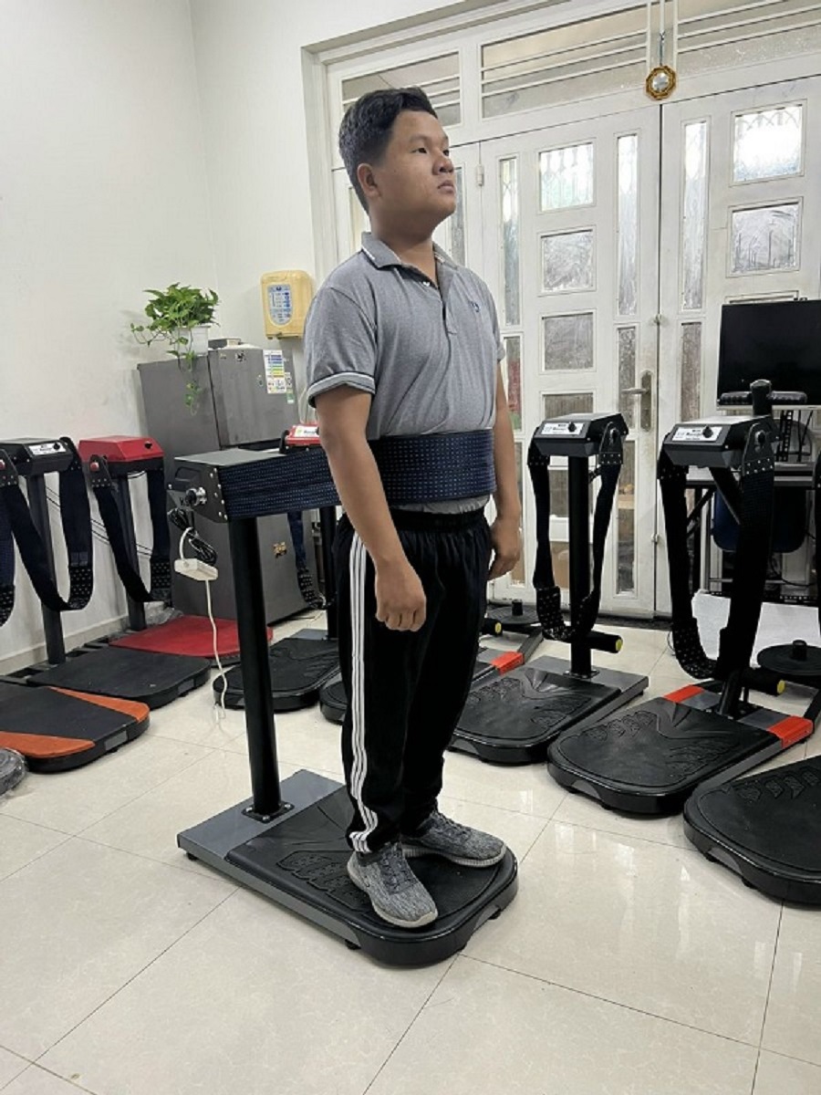 Máy rung giảm cân M350new ĐẦU ĐEN