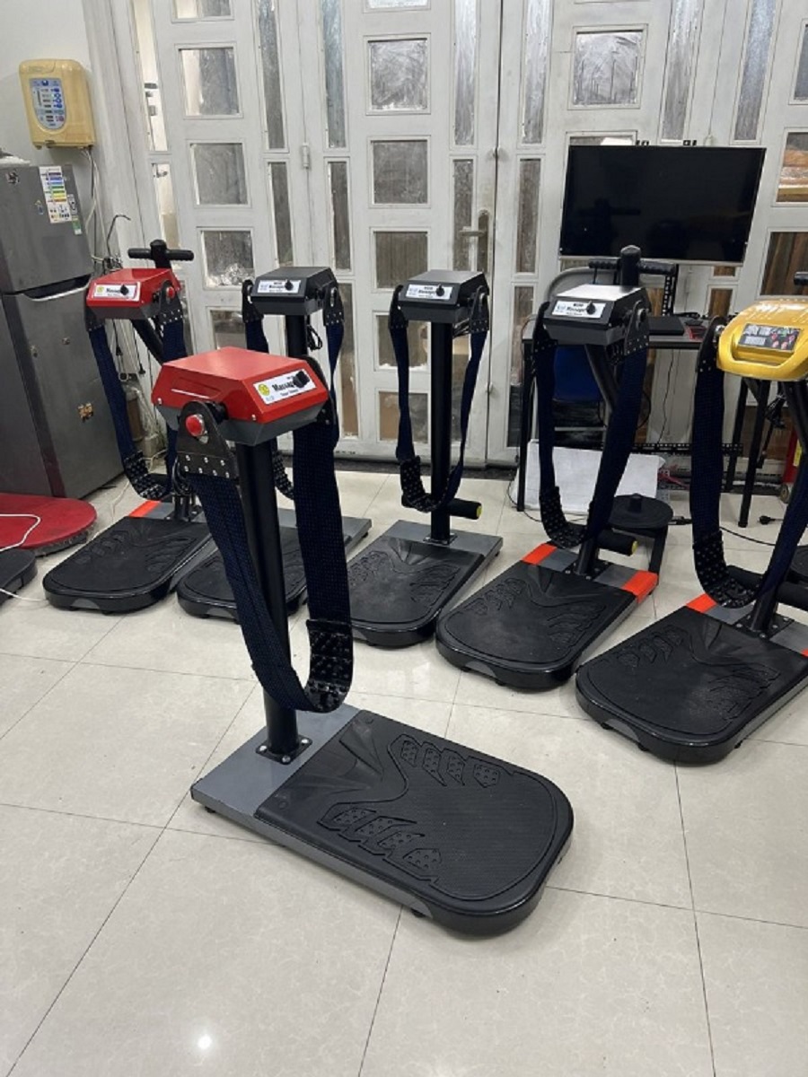 Máy rung giảm cân M150new ĐẦU ĐỎ