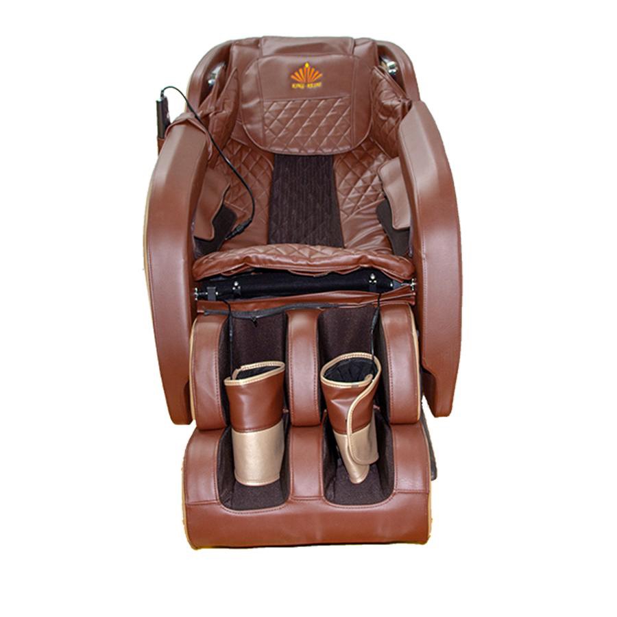 Ghế massage toàn thân cao cấp 4D MBH mode KS-868 màu đen -cam