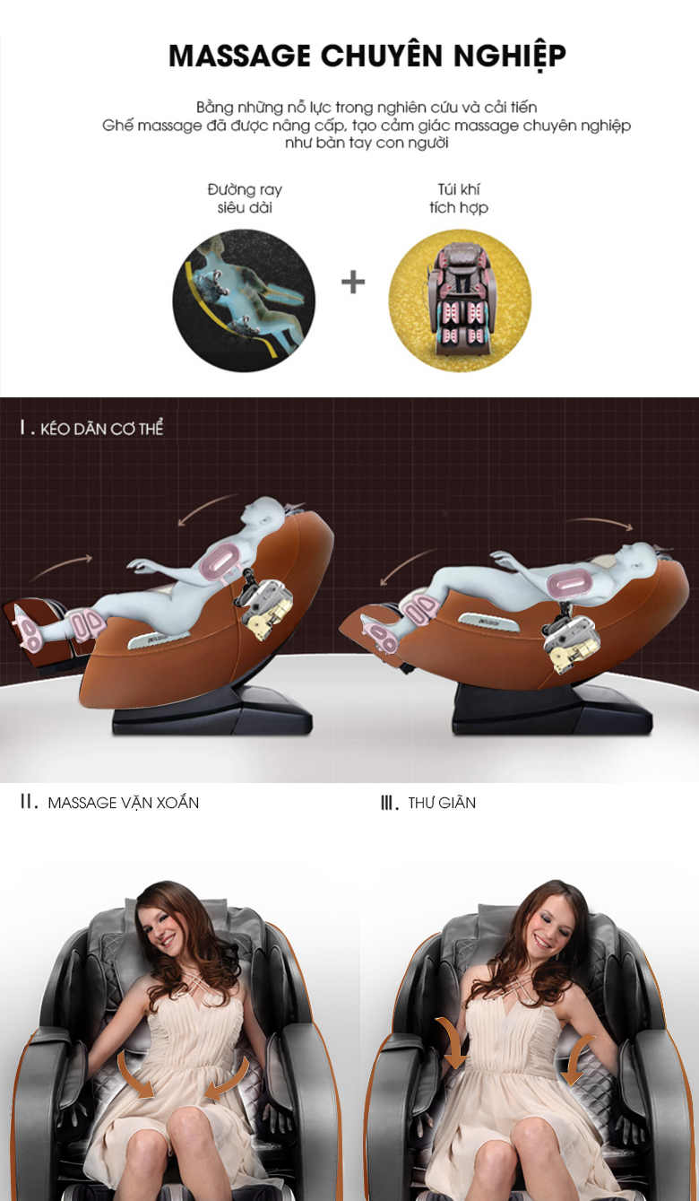 Ghế massage toàn thân MBH-4500