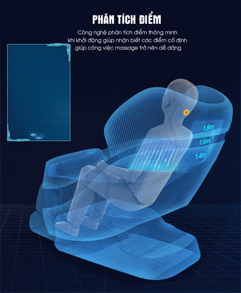 ghế massage toàn thân MBH-2000 New