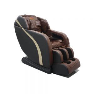Ghế massage toàn thân MBH 2D bản nâng cấp KS-508 màu đen-cafe nâu