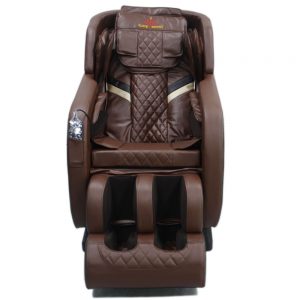 Ghế massage toàn thân MBH 2D bản nâng cấp KS-508 màu đen-cafe nâu
