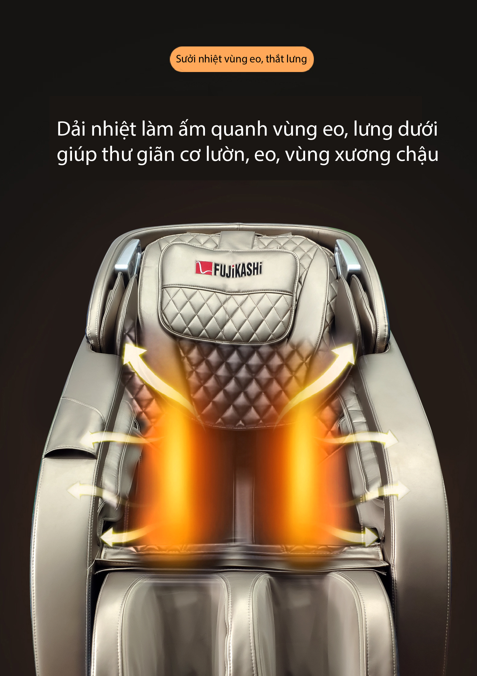 GHẾ MASSAGE TOÀN THÂN MBH -67
