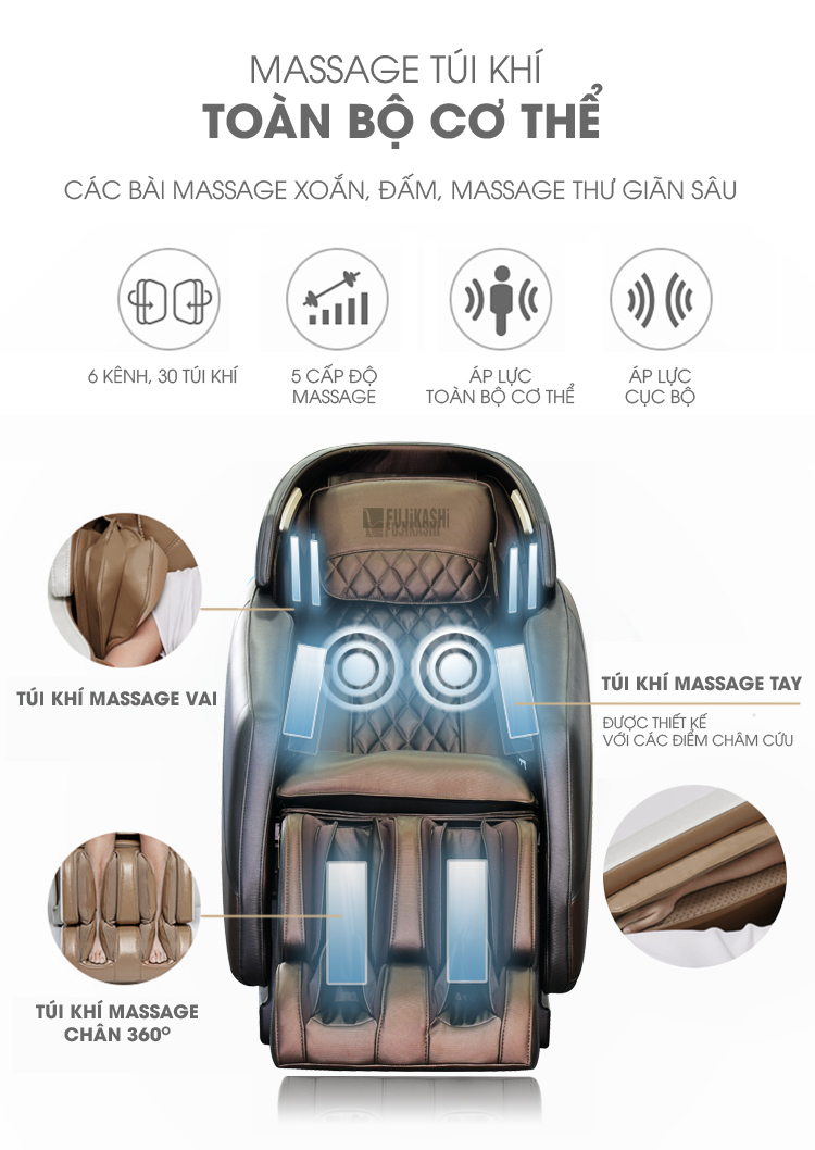 GHẾ MASSAGE TOÀN THÂN MBH-89