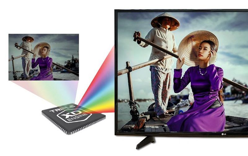 Smart simple tivi LG 49 inch 49LH570T