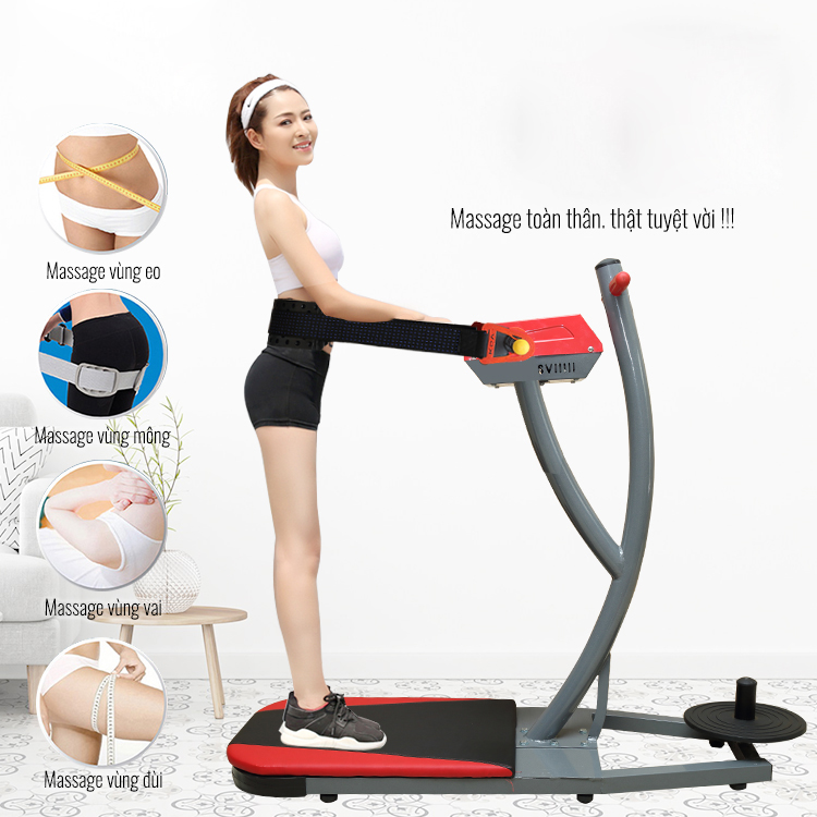 MÁY MASSAGE BỤNG ĐỨNG M150 NEW + XOAY EO( MX-2021)