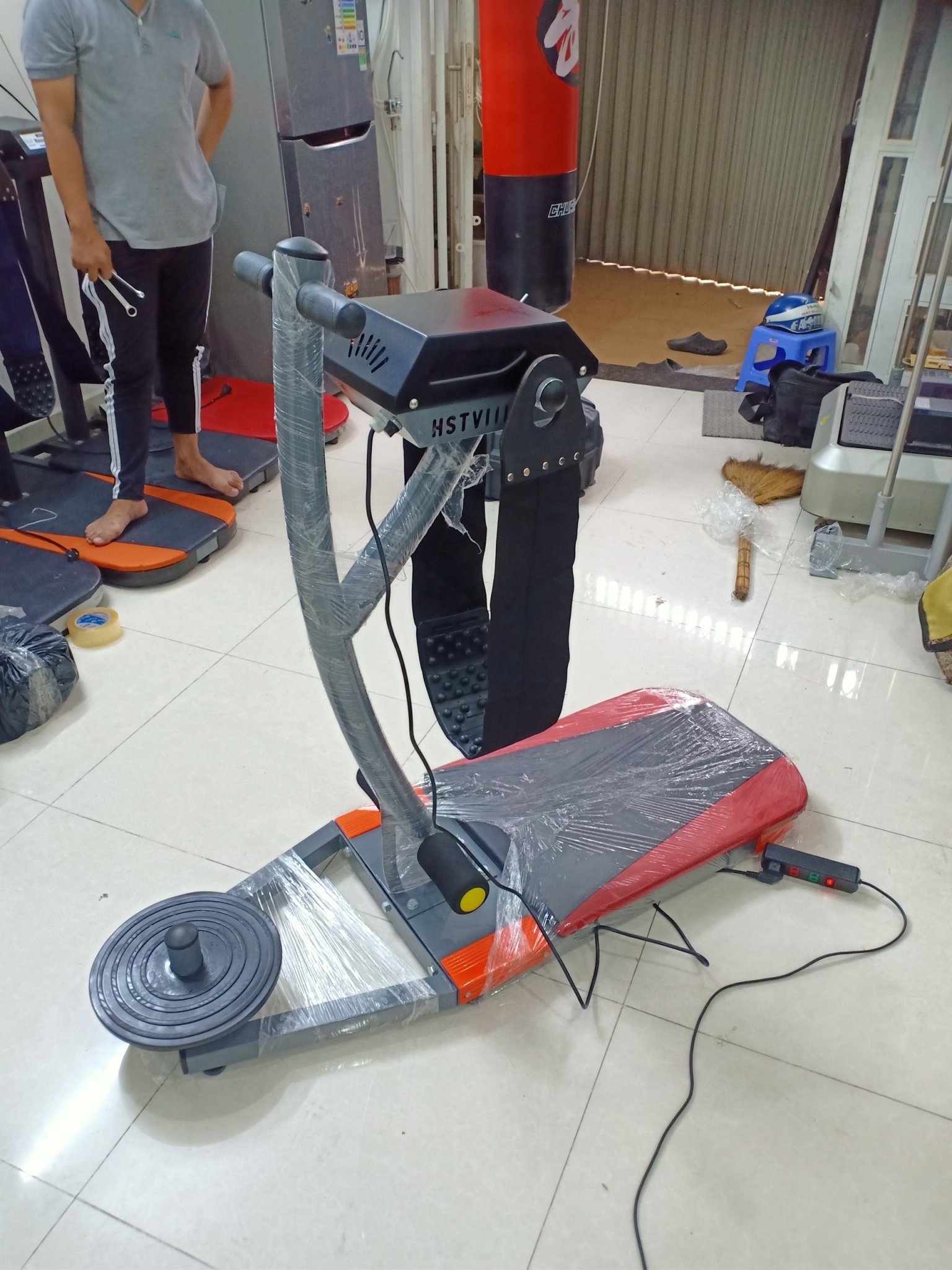 MÁY MASSAGE BỤNG ĐỨNG M350 NEW  MX-2021