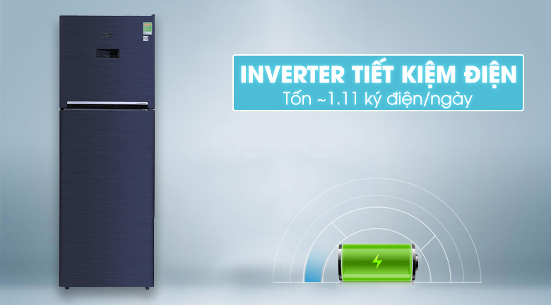 Tủ lạnh Beko inverter 360 lít RDNT360E50VZWB