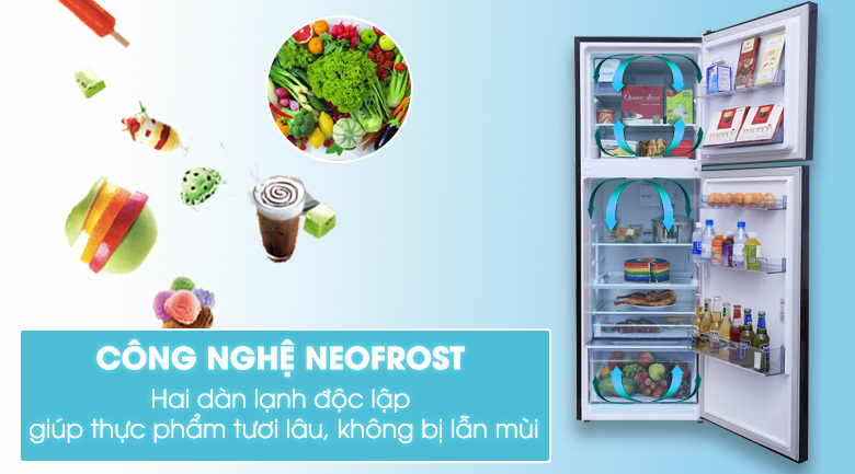 Tủ lạnh Beko inverter 360 lít RDNT360E50VZWB