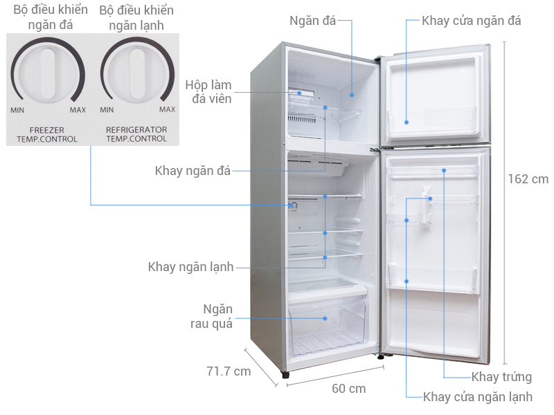 Tủ lạnh Toshiba 305 lít GR-T36VUBZ(DS)