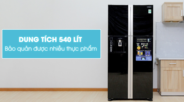 Tủ lạnh Hitachi 540 lít R-W660PGV3